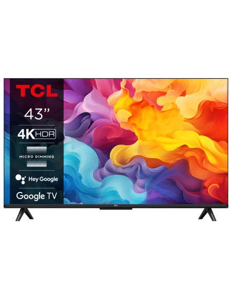 TCL 43P655 TVC 43" 4K GOOGLE TVSAT