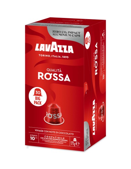 LAVAZZA 7035 Q.ROSSA COMP. NESPRESSO ALLUM. AST. 30 CAPSULE
