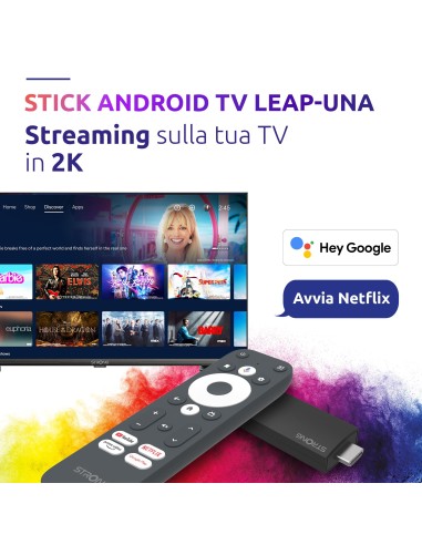 STRONG LEAP-UNA ANDROID TV STICK 2K UHD