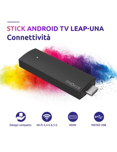 STRONG LEAP-UNA ANDROID TV STICK 2K UHD