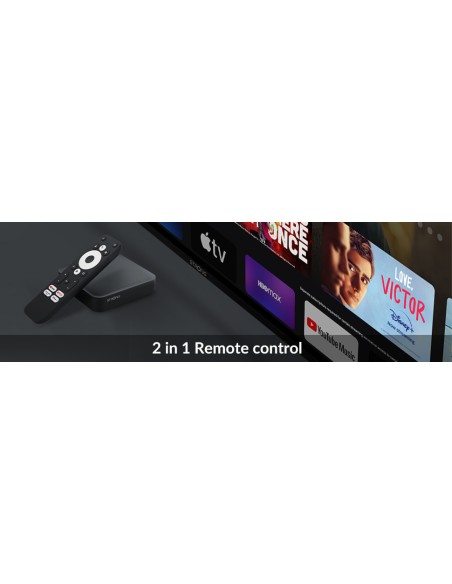 STRONG LEAP-S3 GOOGLE TV BOX 4K UHD WIFI/LAN/USB