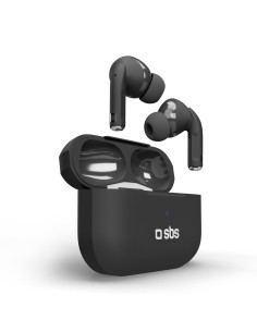 SBS TEEARTWSPMAXBTK AURICOLARI BLUETOOTH 5.0 TWS WIRELESS CHARGE NERO