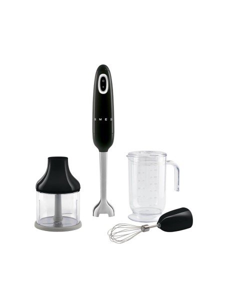 SMEG HBF03BLEU FRULLATORE IMMERS.  C/ACCESSORI NERO