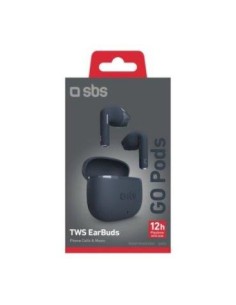 SBS TEEARTWSGOPODSG AURICOLARI BT 5.0 TWS SEMI IN-EAR 200MAH BLU SCURO 2