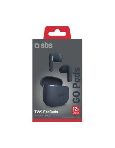 SBS TEEARTWSGOPODSG AURICOLARI BT 5.0 TWS SEMI IN-EAR 200MAH BLU SCURO