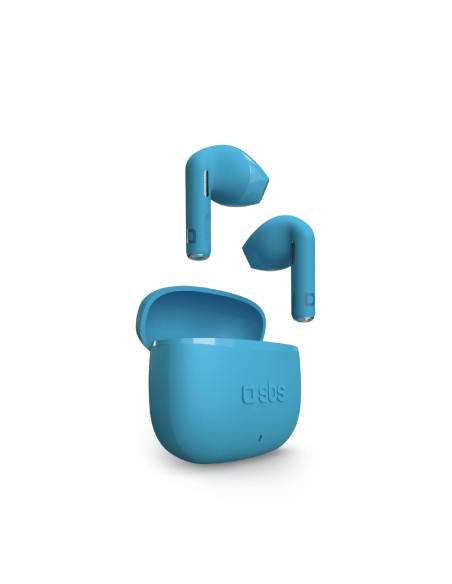 SBS TEEARTWSGOPODSB AURICOLARI BT 5.0 TWS SEMI IN-EAR 200MAH AZZURRO