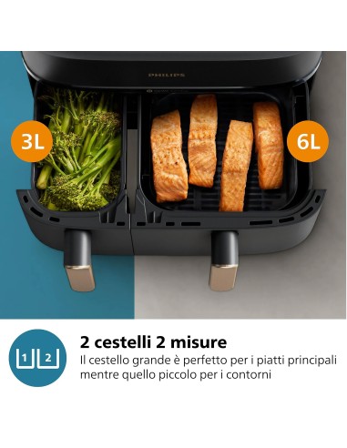 PHILIPS NA352/00 FRIGGITRICE AD    ARIA 9LT 1,5KG 8PROG. 2750W