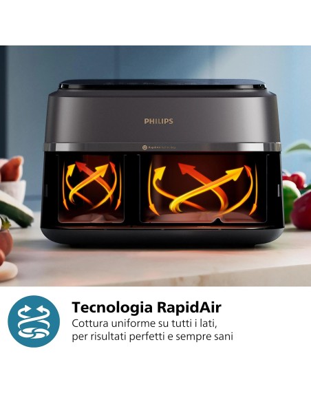 PHILIPS NA352/00 FRIGGITRICE AD    ARIA 9LT 1,5KG 8PROG. 2750W