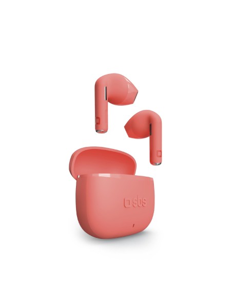 SBS TEEARTWSGOPODSR AURICOLARI BT 5.0 TWS SEMI IN-EAR 200MAH ROSSO
