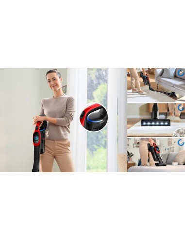 BOSCH BCS1041PET SCOPA ELETTR. RIC. PRO ANIMAL ROSSA