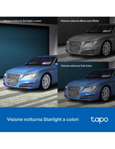 TPLINK TAPO TC42 IP CAM WIFI/LAN 2K PER ESTERNO IP65 VISIONE NOTTURNA