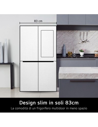 LG GMV860EPDE FRIGO 4PORTE E 530LT NF MATTE BLACK H179 L83 INSTAVIEW