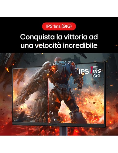 LG 32GS75QN MONITOR 32" IPS QHD     1MS/180HZ/PIVOT 90GRADI