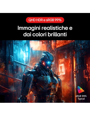 LG 32GS75QN MONITOR 32" IPS QHD     1MS/180HZ/PIVOT 90GRADI