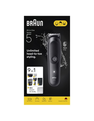 BRAUN MGKAIO5540 MULTIGROOMING KIT