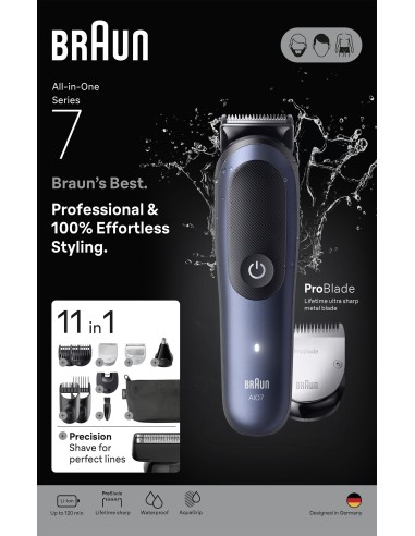 BRAUN MGKAIO7540 MULTIGROOMING KIT