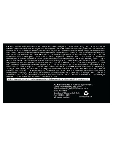 BRAUN BG5550 RIFINITORE BODYGROOMER UOMO