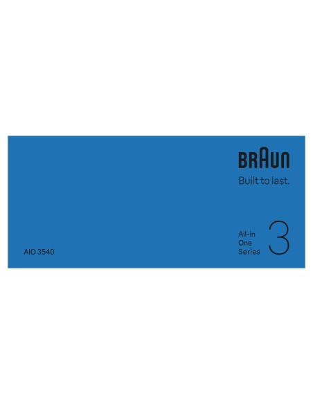 BRAUN MGKAIO3540 MULTIGROOMING KIT