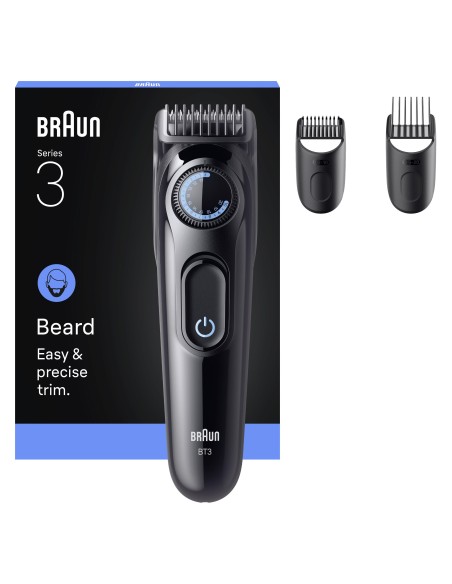 BRAUN BT3520 REGOLABARBA BEARD     TRIMMER
