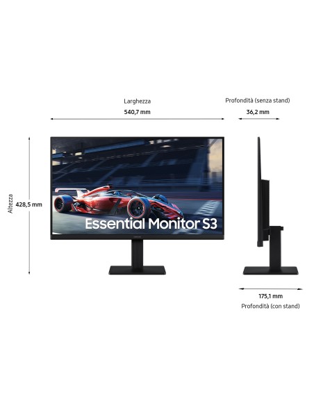 SAMSUNG S30GD MONITOR LED 24"      FHD/IPS/100HZ