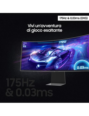 SAMSUNG ODYSSEY G8 OLED MONITOR 34"3440*1440/175HZ/0.03MS/SMART
