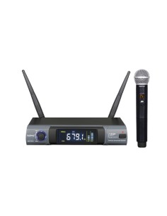 KARMA SET 8300 RADIOMICROFONO UHF 16 CANALI XRL/JACK 6,3" ALIM.USB