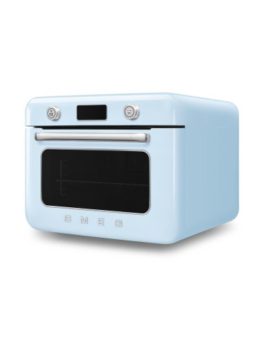 SMEG COF01PBEU FORNO COMBINATO A VAPORE 30 LT 10F GRILL AZZURRO