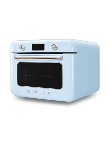 SMEG COF01PBEU FORNO COMBINATO A VAPORE 30 LT 10F GRILL AZZURRO