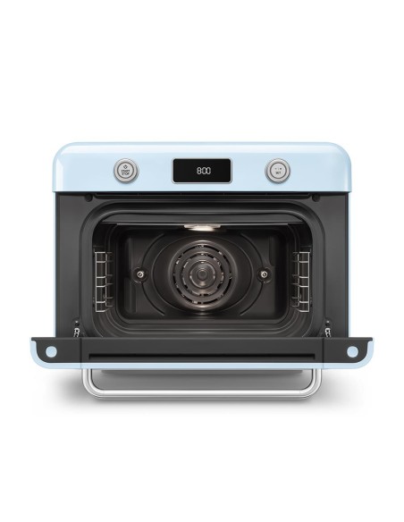 SMEG COF01PBEU FORNO COMBINATO A VAPORE 30 LT 10F GRILL AZZURRO