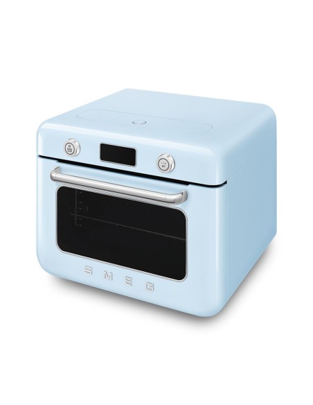 SMEG COF01PBEU FORNO COMBINATO A VAPORE 30 LT 10F GRILL AZZURRO