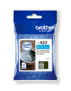 BROTHER LC422C CIANO CARTUCCIA     MFC-J5340DWE/MFC-J6540DWE