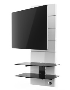 MELICONI GHOST DESIGN 3000 ROTATION BIANCO PARETE ATTREZZATA