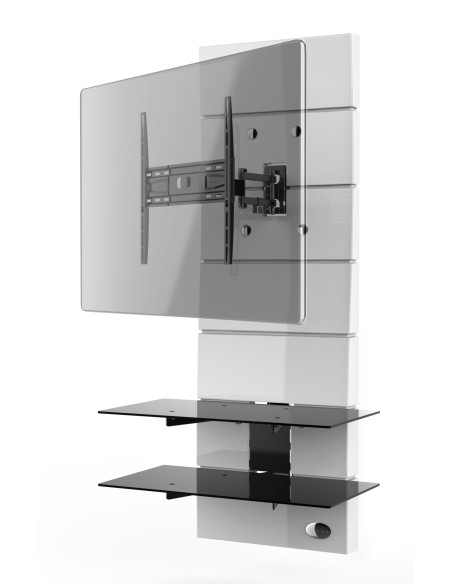 MELICONI GHOST DESIGN 3000 ROTATION BIANCO PARETE ATTREZZATA