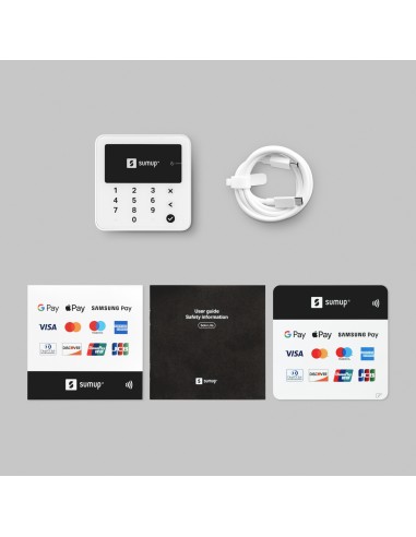 SUMUP SOLO LITE LETTORE DI CARTE MOBILE CON BLUETOOTH E NFC