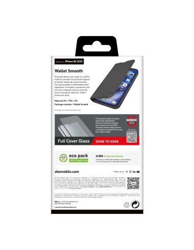 SBS TEWALIPSE25K IPHONE 16E CUSTODIA A LIBRO NERO