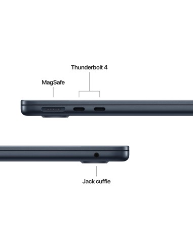 APPLE MW133T/A MACBOOK AIR 13" M4  10CPU 10GPU 16GB 512GB MIDNIGHT