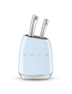 SMEG KBSF02PB CEPPO CON 6 COLTELLI AZZURRO