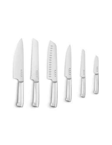 SMEG KBSF02PB CEPPO CON 6 COLTELLI AZZURRO