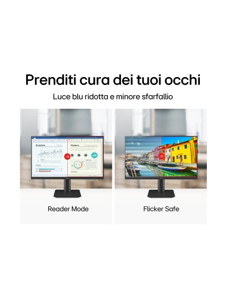 LG 24BR400-B MONITOR 24" IPS FHD   5MS/100HZ