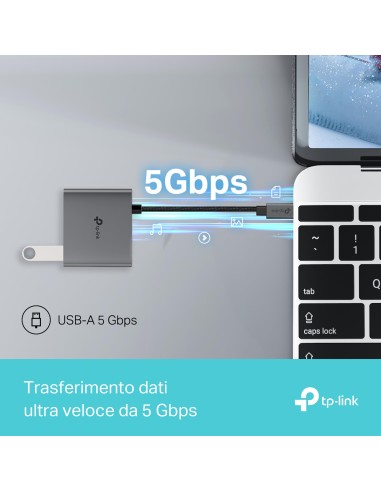 TPLINK UH3020C USB-C 3IN1 HUB USB/USB-C/HDMI ADATTATORE MULTIPORTA