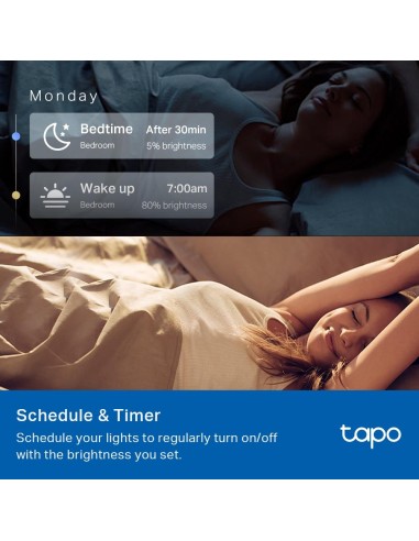 TPLINK TAPO TL13E SMART WI-FI LED E27 LAMPADINA COLORE GOOGLE/ALEXA