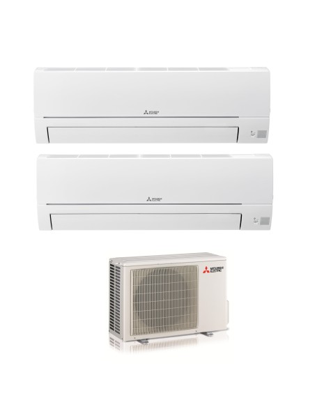 KIT MITSUBISHI MXZ-2HA40VF2 WI-FI  HR25VFK+HR35VFK DUAL 9000+12000