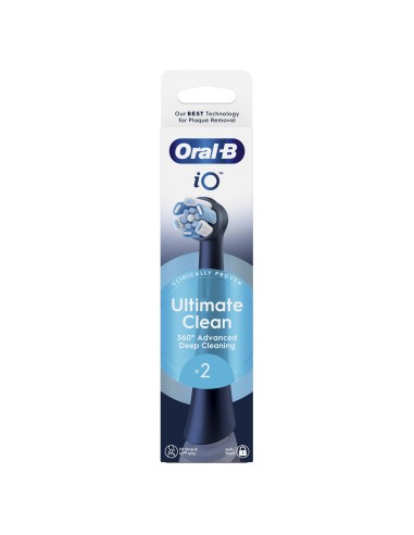 ORAL B RICAMBIO ULTRA CLEAN BLACK  X 2