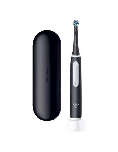 ORAL B POWER IO3S BLACK STRIPPED   RIMOTORE DI PLACCA