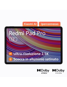 XIAOMI TABLET REDMI PAD PRO 12,1"  6GB/128GB 2,5K GRAPHITE GRAY