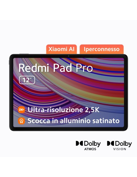 XIAOMI TABLET REDMI PAD PRO 12,1"  6GB/128GB 2,5K GRAPHITE GRAY