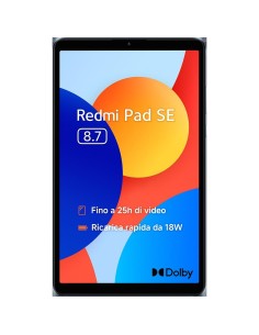 XIAOMI TABLET REDMI PAD SE 8,7"    4GB/64GB 2K GRAPHITE GRAY
