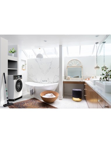 MELICONI BASE MOVE BLACK IN PLASTICA RICICLATA ANTIVIBRAZIONE RUOTE