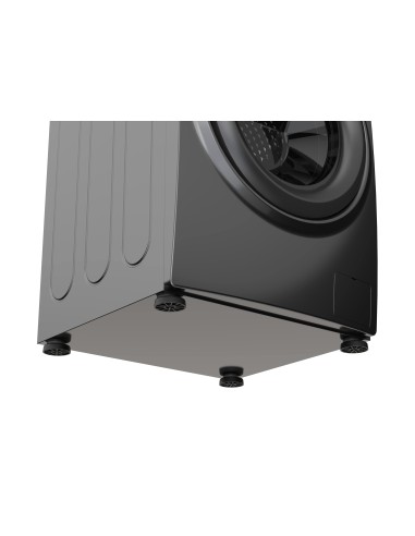 MELICONI BASE SUPPORTI GOMMA NERO ANTIVIBRAZIONI 6,5CM DIAMETRO