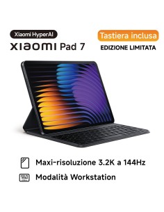 XIAOMI TABLET PAD 7 AI + KEYBOARD  8GB/128GB 11,2" 3,2K GRAPHITE GRAY